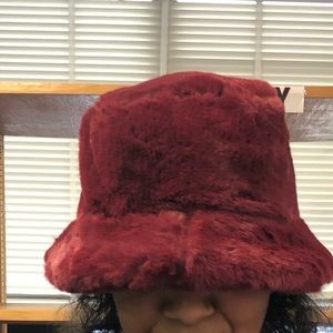 Faux fur,Cozy Bucket Hat